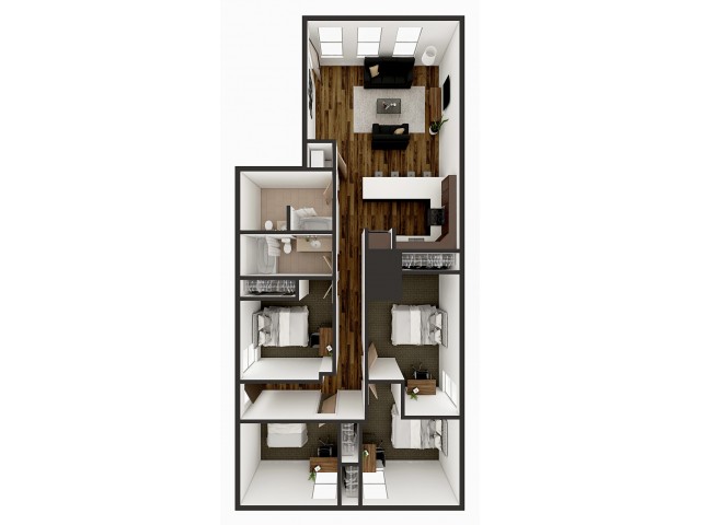 D2 Floor plan layout