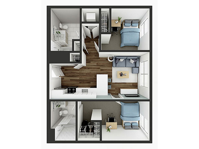 B3 Floor plan layout