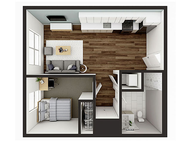 A1 Floor plan layout