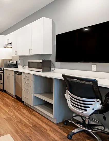 studio apartment interior