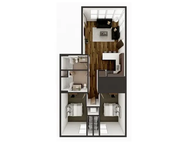 B2 floor plan